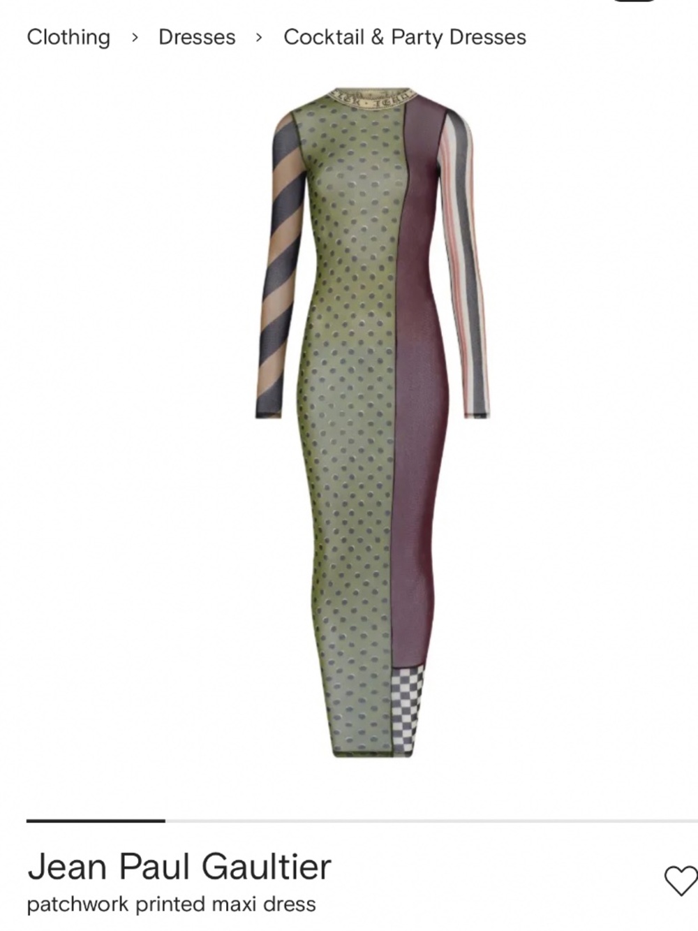 Jean Paul Gaultier dress